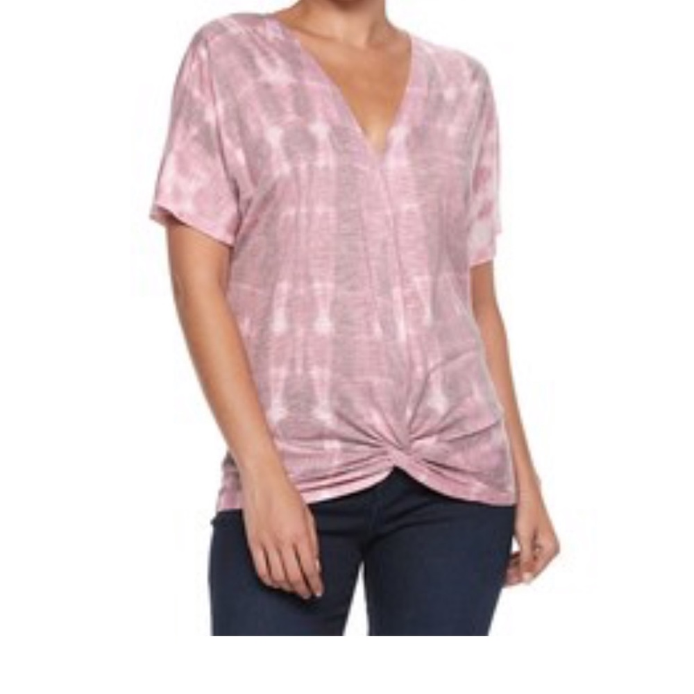 NWT Juicy Couture Knot Front Tee